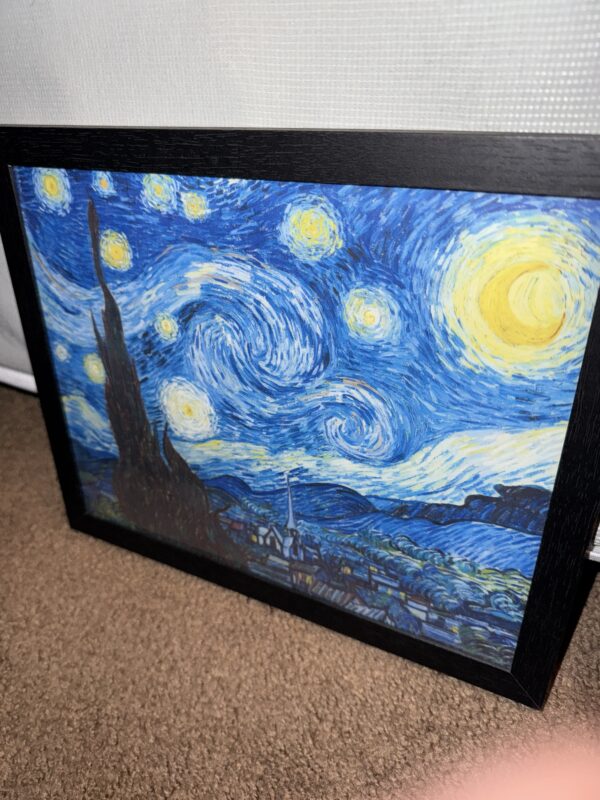 Draw with Laser Light on Van Gogh Starry Night - Image 2