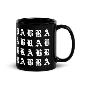 Black Glossy Mug